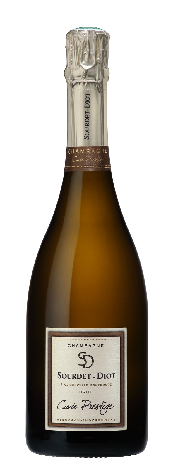 capsule champagne SOURDET DIOT cuvée 2017 blanc et rose 